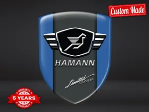 Hamann Étiquette Bombée Design Stickers Bombés Supérieurs
